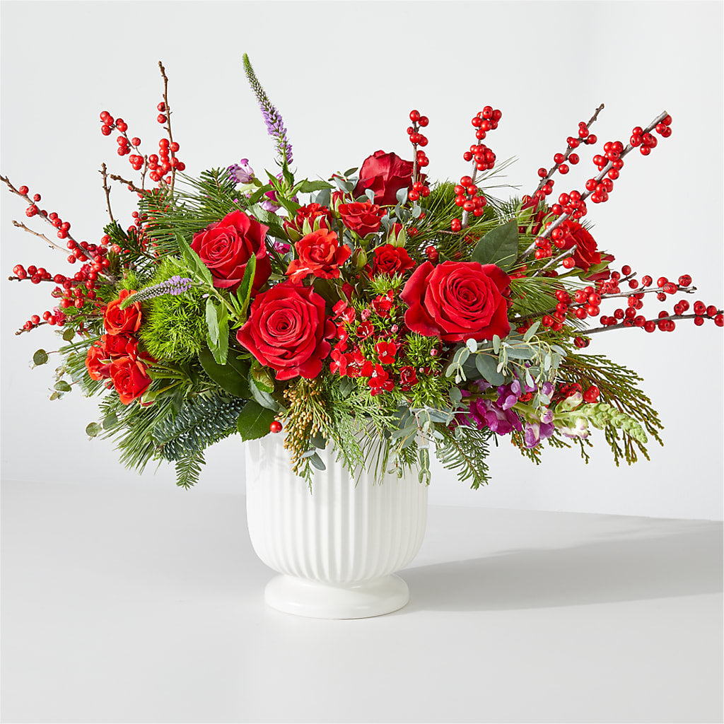 Big Red Bow Bouquet – TAYLOR'S MERCANTILE, Sewanee TN