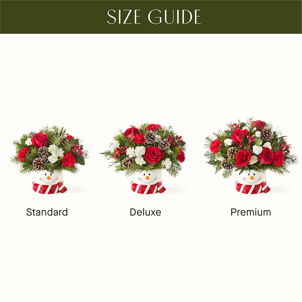 Jolly Snowman Bouquet – TAYLOR'S MERCANTILE, Sewanee TN