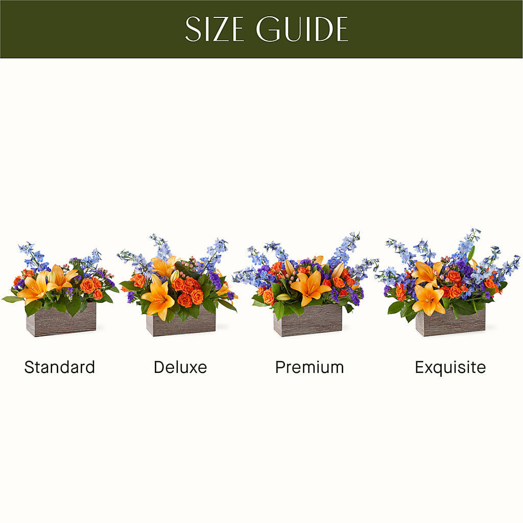 Radiant Citrus Box Bouquet – TAYLOR'S MERCANTILE, Sewanee TN