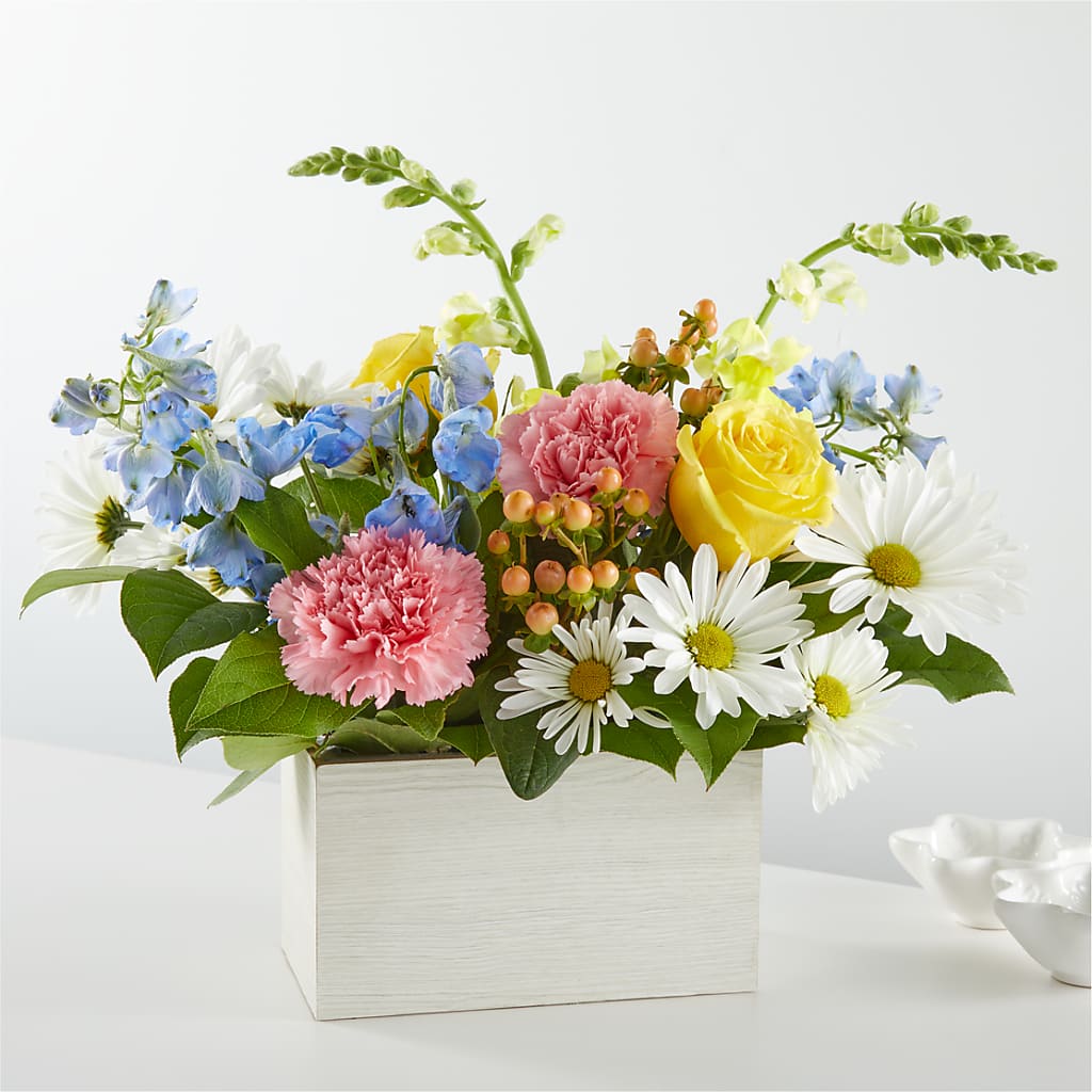 Sun Salutation Box Bouquet – TAYLOR'S MERCANTILE, Sewanee TN