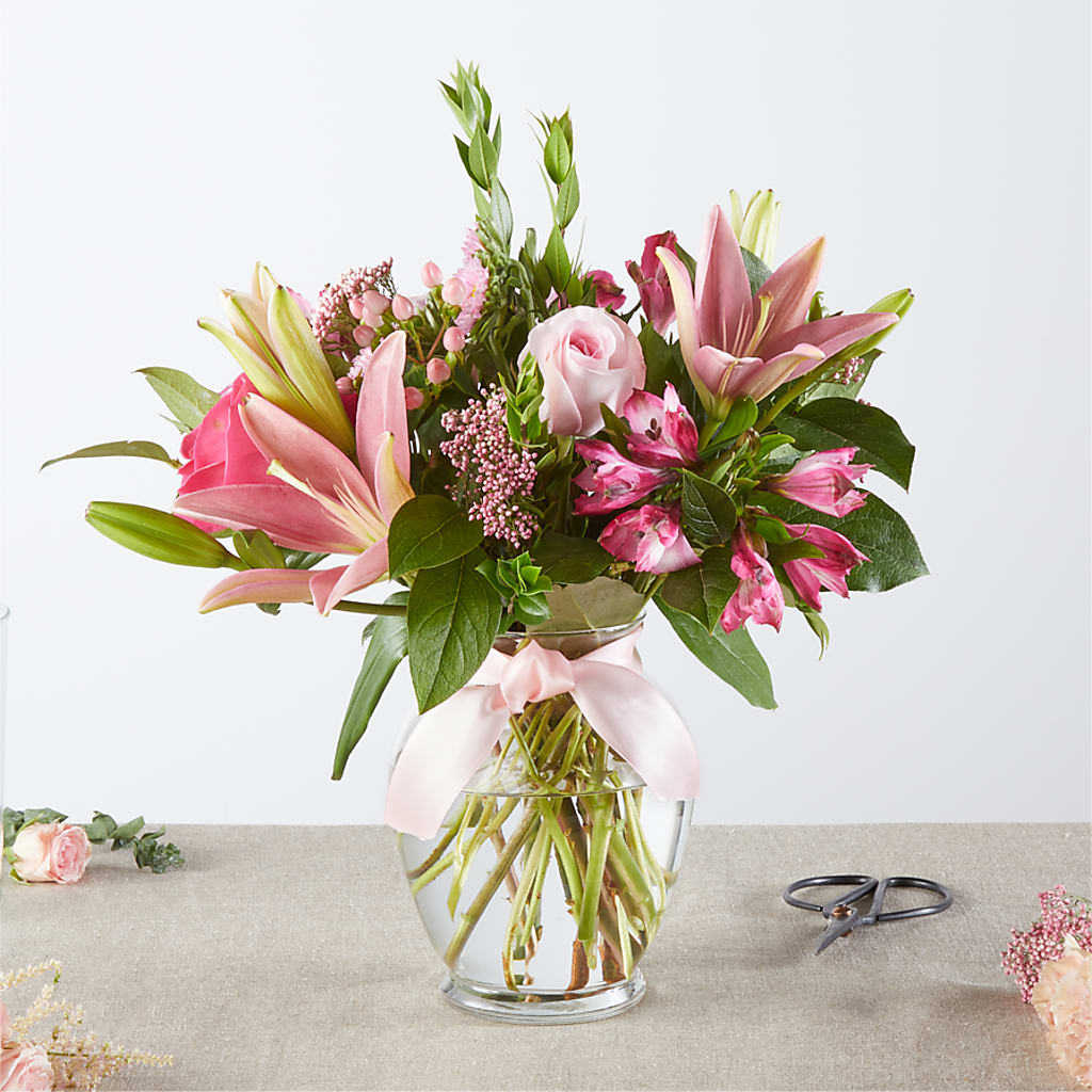 Pink Ribbon - A Florist Original – TAYLOR'S MERCANTILE, Sewanee TN