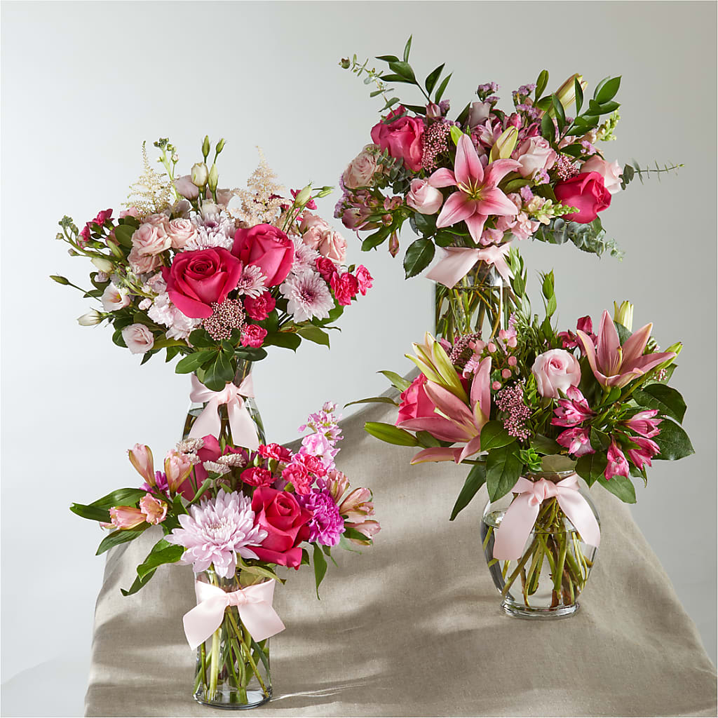 Pink Ribbon - A Florist Original – TAYLOR'S MERCANTILE, Sewanee TN