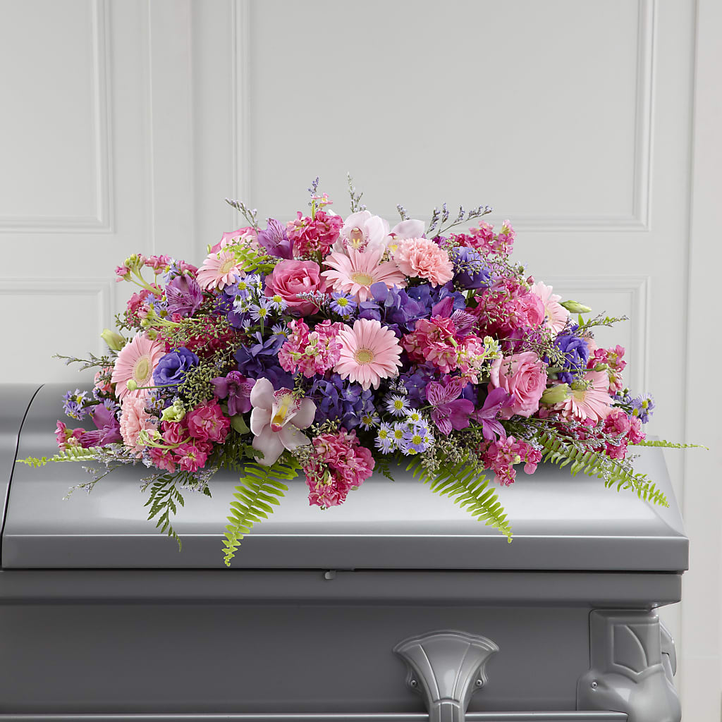 Glorious Garden Casket Spray – TAYLOR'S MERCANTILE, Sewanee TN