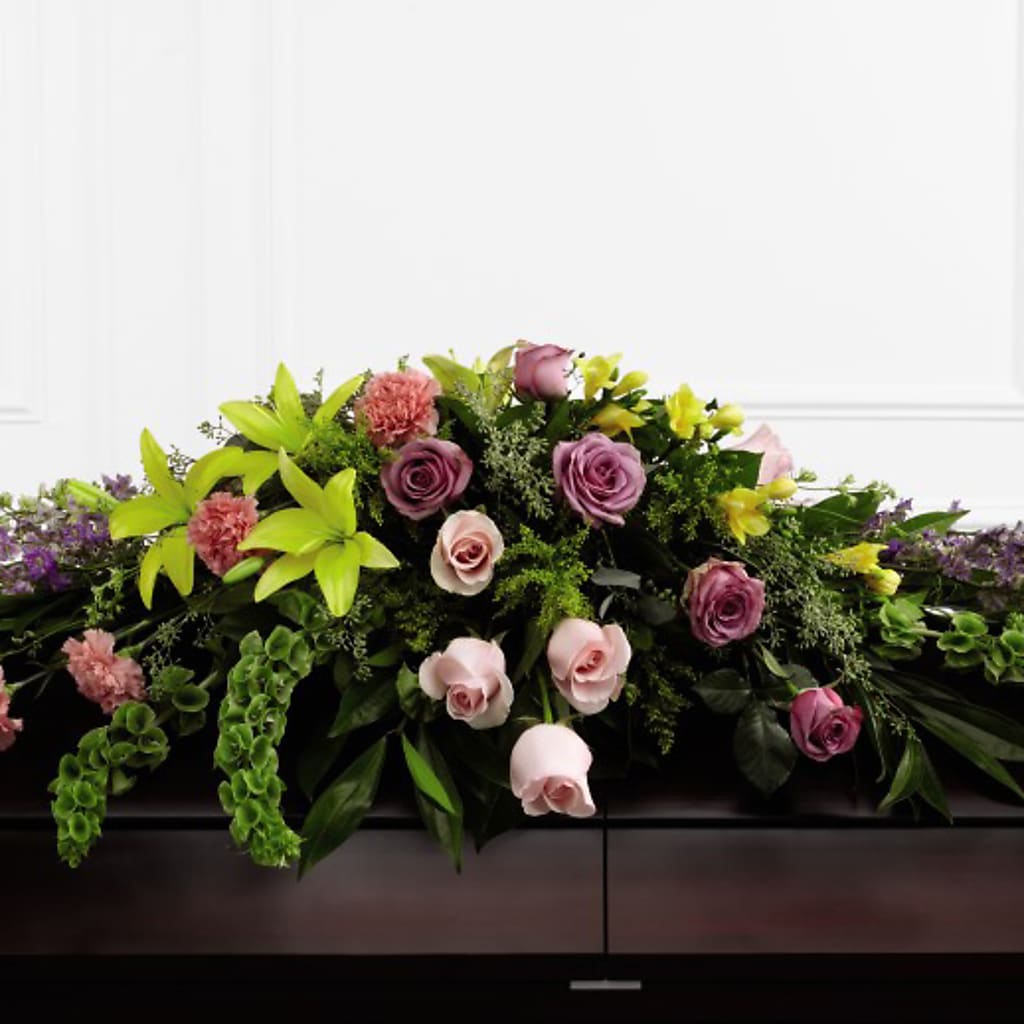 Forever Beloved Casket Spray – TAYLOR'S MERCANTILE, Sewanee TN