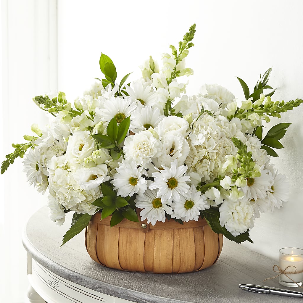 Pure Ivory Basket – TAYLOR'S MERCANTILE, Sewanee TN