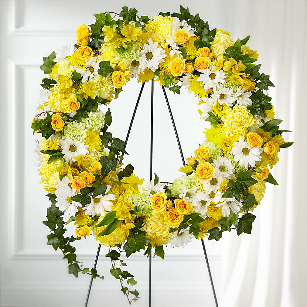 Golden Remembrance Wreath – TAYLOR'S MERCANTILE, Sewanee TN