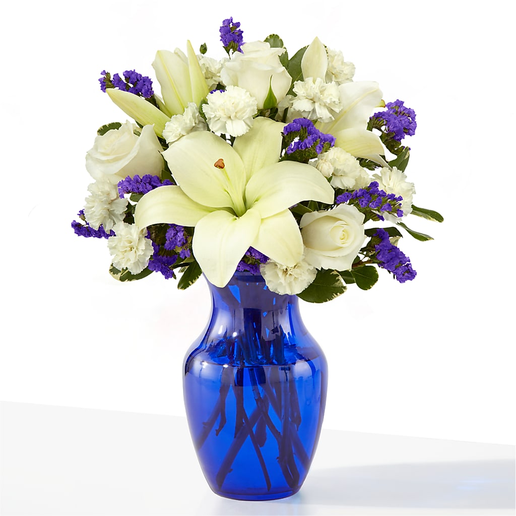 Sapphire Rush Bouquet – TAYLOR'S MERCANTILE, Sewanee TN