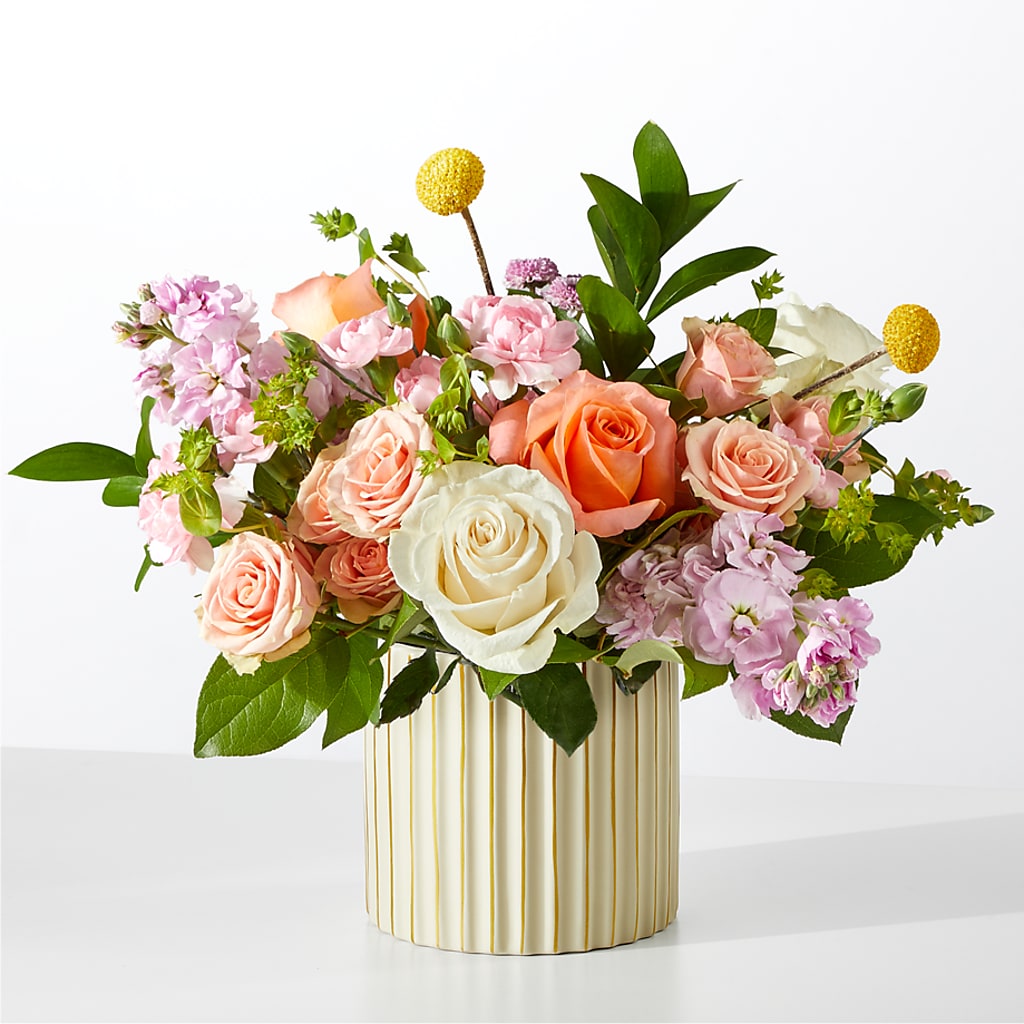 French Market Bouquet with Ivory Vase – TAYLOR'S MERCANTILE, Sewanee TN