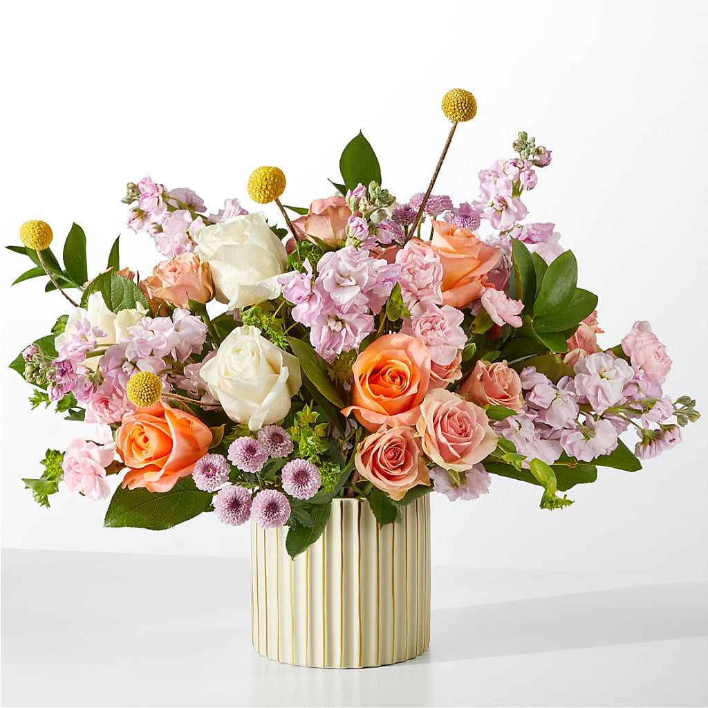 French Market Bouquet with Ivory Vase – TAYLOR'S MERCANTILE, Sewanee TN