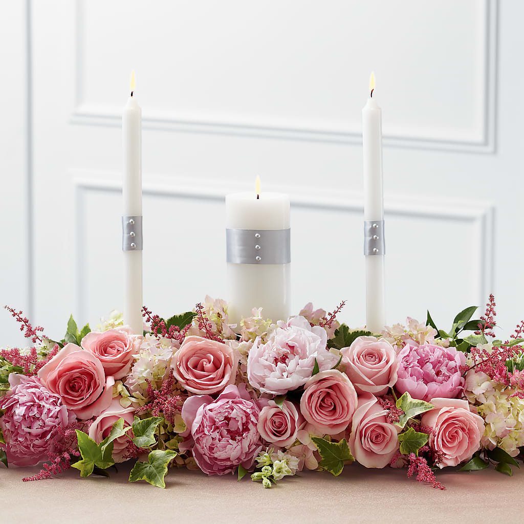Worldwide Romance Unity Candle Arrangement – TAYLOR'S MERCANTILE, Sewanee TN