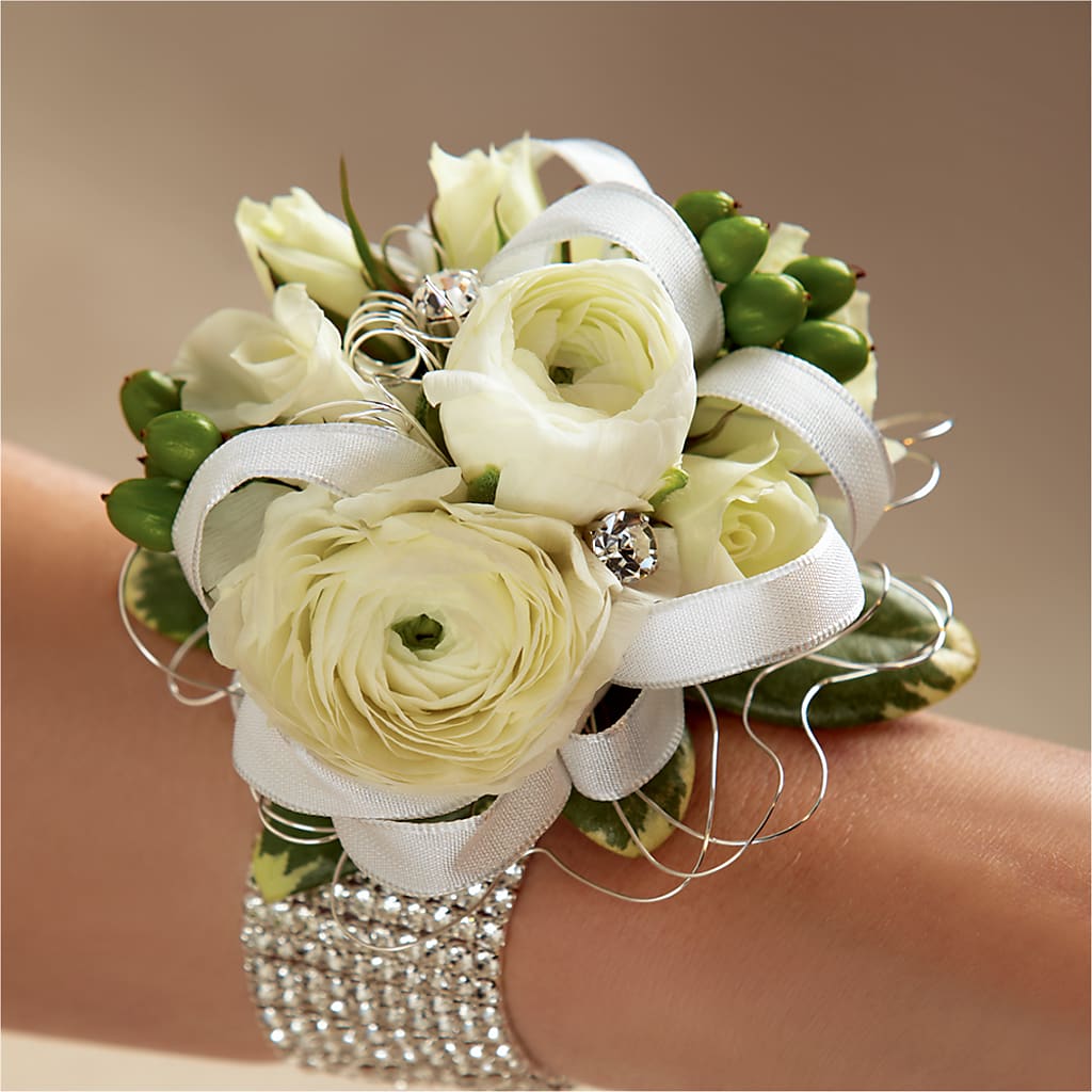 White Wedding Corsage – TAYLOR'S MERCANTILE, Sewanee TN