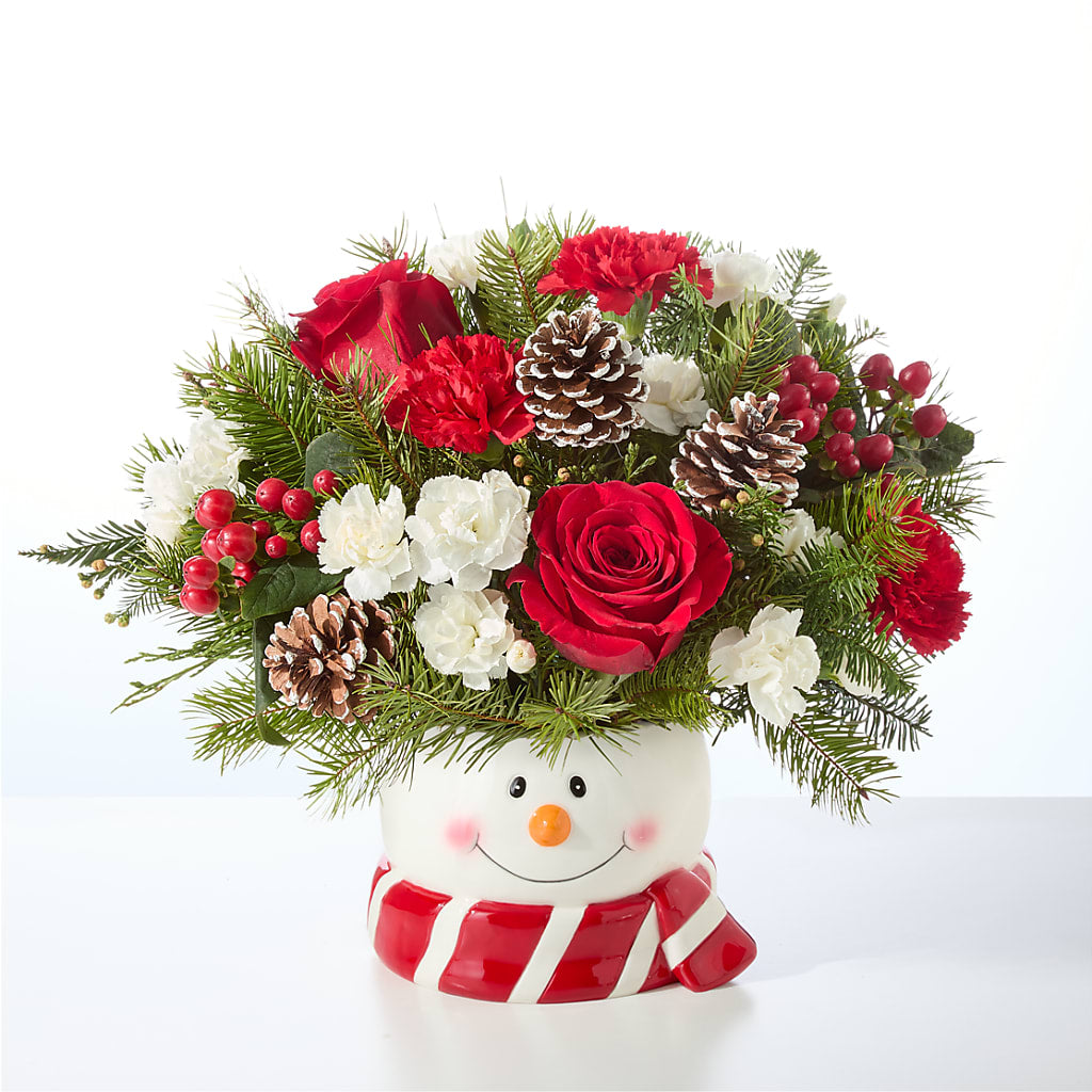Jolly Snowman Bouquet – TAYLOR'S MERCANTILE, Sewanee TN