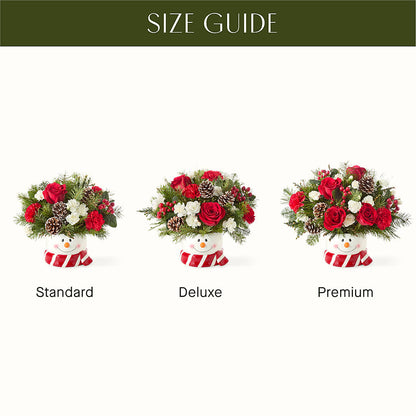 Jolly Snowman Bouquet – TAYLOR'S MERCANTILE, Sewanee TN