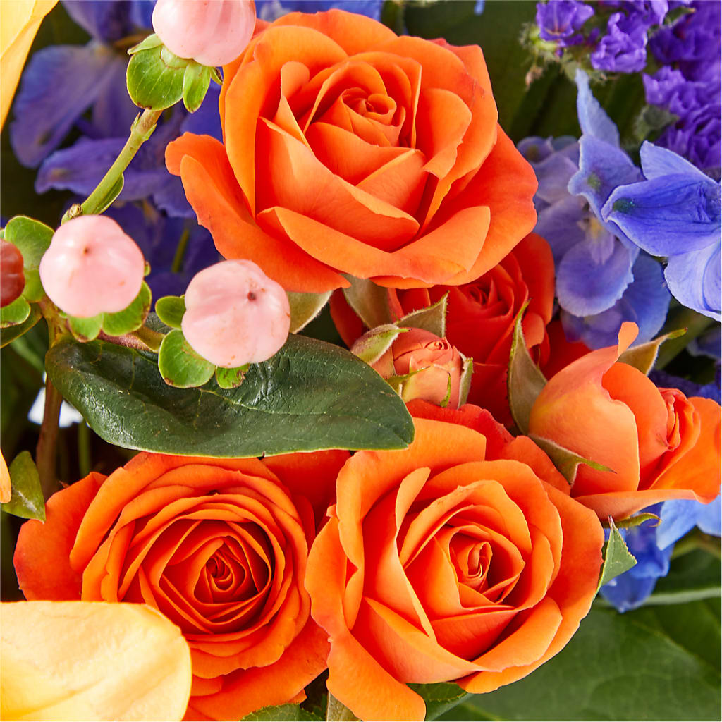 Radiant Citrus Box Bouquet – TAYLOR'S MERCANTILE, Sewanee TN