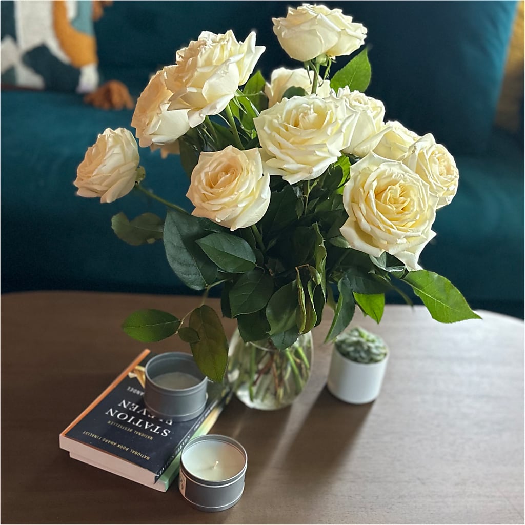 Long Stem Yellow Rose Bouquet – TAYLOR'S MERCANTILE, Sewanee TN