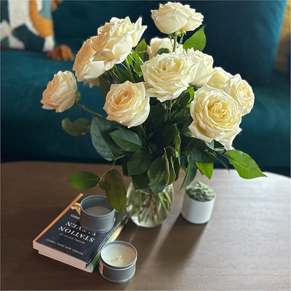 Long Stem Yellow Rose Bouquet – TAYLOR'S MERCANTILE, Sewanee TN