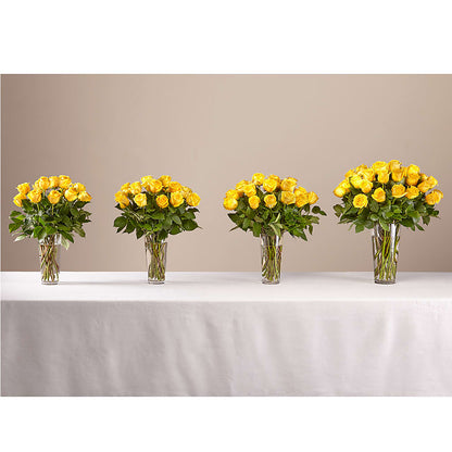 Long Stem Yellow Rose Bouquet – TAYLOR'S MERCANTILE, Sewanee TN