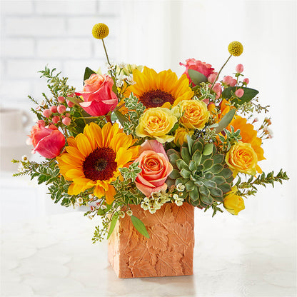 Sunflower Season Bouquet – TAYLOR'S MERCANTILE, Sewanee TN