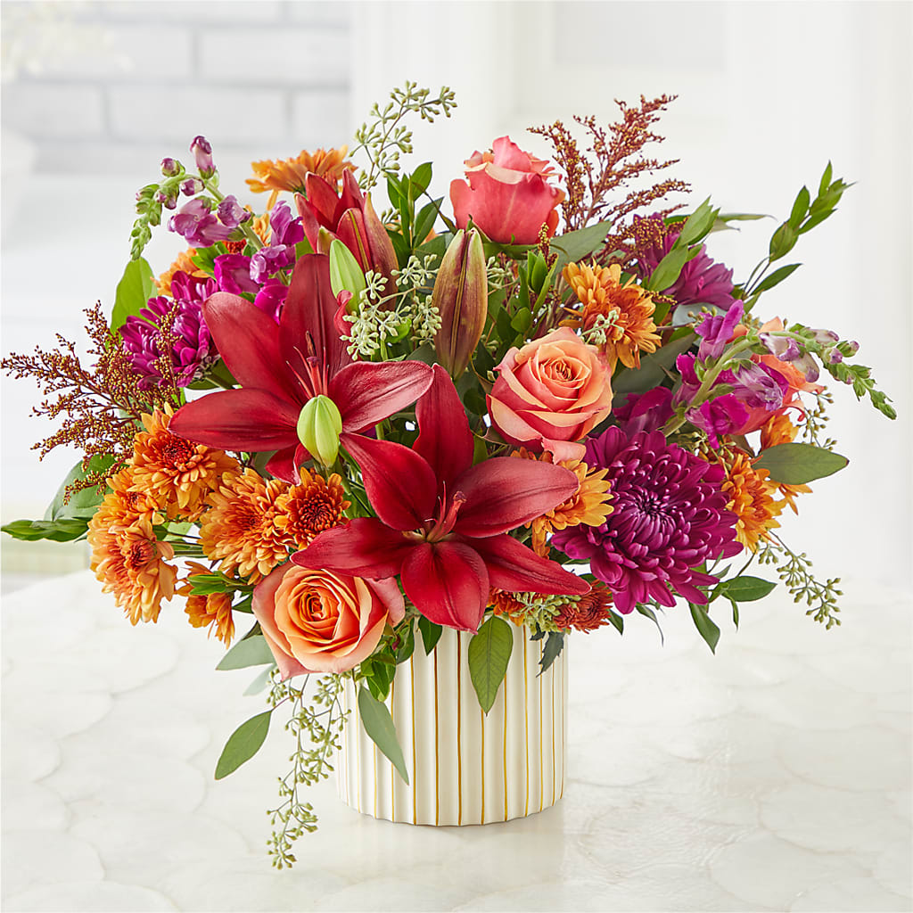 Burgundy Landscape Bouquet – TAYLOR'S MERCANTILE, Sewanee TN