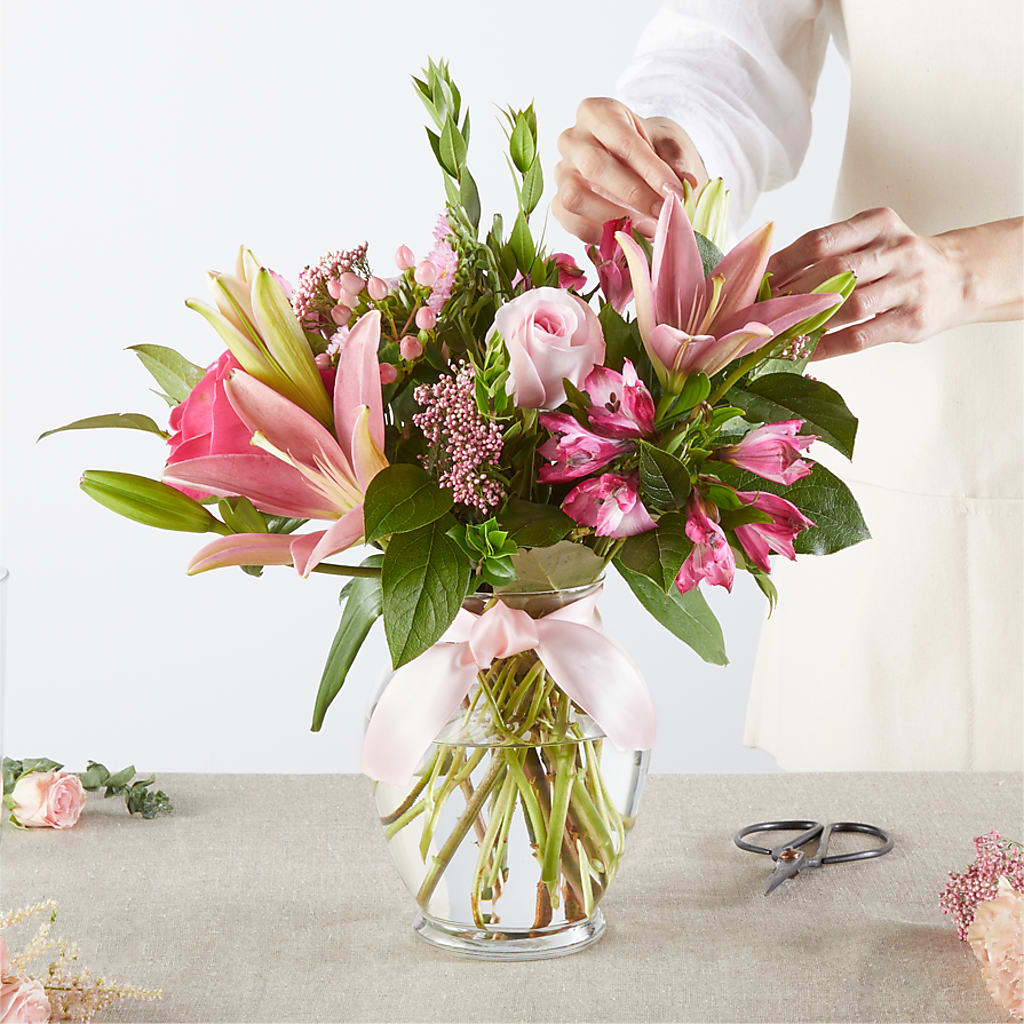 Pink Ribbon - A Florist Original – TAYLOR'S MERCANTILE, Sewanee TN