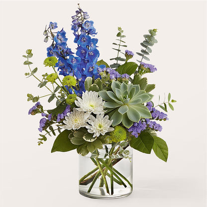 Cerulean Waves Bouquet – TAYLOR'S MERCANTILE, Sewanee TN