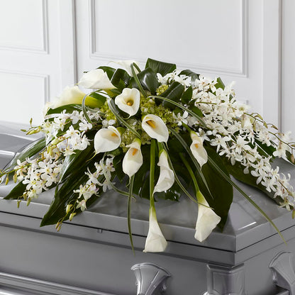 Angel Wings Casket Spray – TAYLOR'S MERCANTILE, Sewanee TN