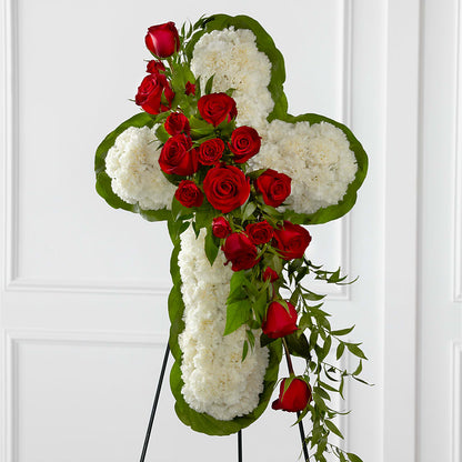 Floral Cross Easel – TAYLOR'S MERCANTILE, Sewanee TN
