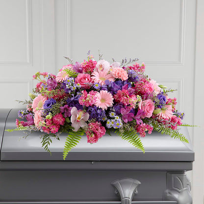Glorious Garden Casket Spray – TAYLOR'S MERCANTILE, Sewanee TN
