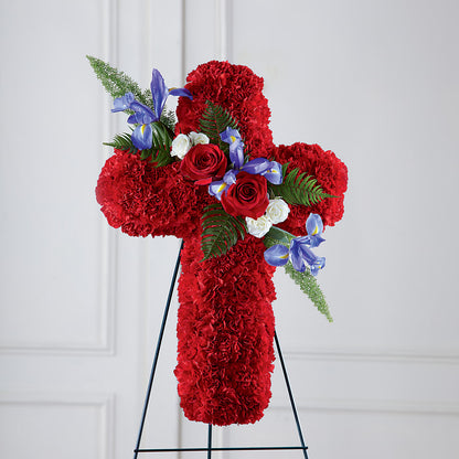 Faithful Hero Floral Cross – TAYLOR'S MERCANTILE, Sewanee TN