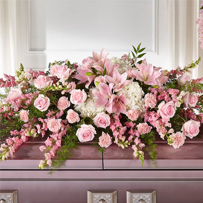 Life & Remembrance Casket Spray – TAYLOR'S MERCANTILE, Sewanee TN