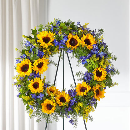 Bright Rays Wreath – TAYLOR'S MERCANTILE, Sewanee TN