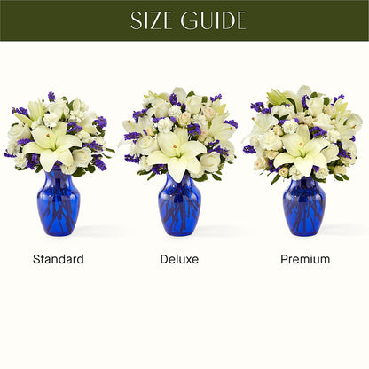 Sapphire Rush Bouquet – TAYLOR'S MERCANTILE, Sewanee TN