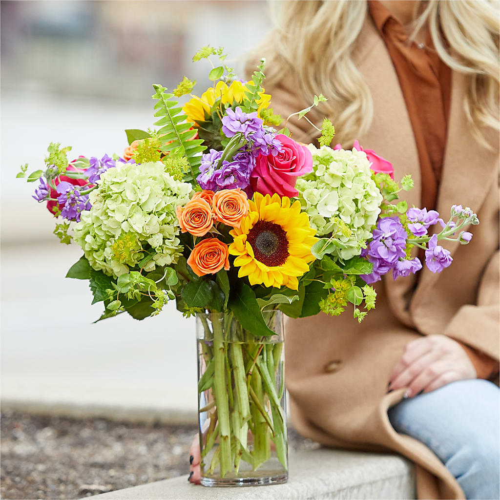 Vibrant Greetings Bouquet – TAYLOR'S MERCANTILE, Sewanee TN
