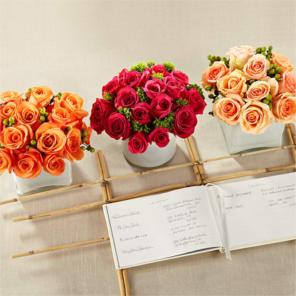 Dawn Rose Centerpiece – TAYLOR'S MERCANTILE, Sewanee TN
